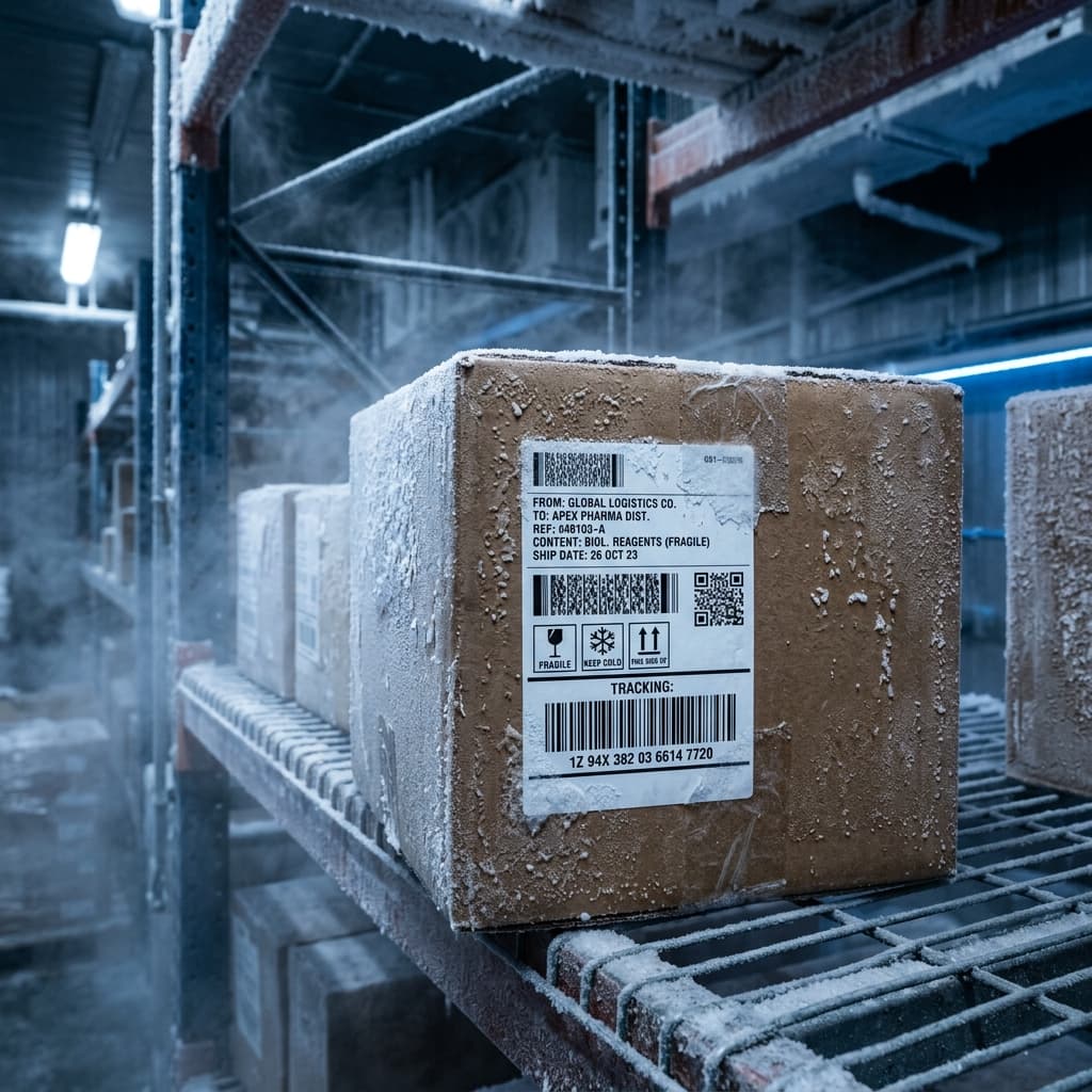 Cold-Chain Labelling: How to Stop Labels Falling off Frozen Cartons